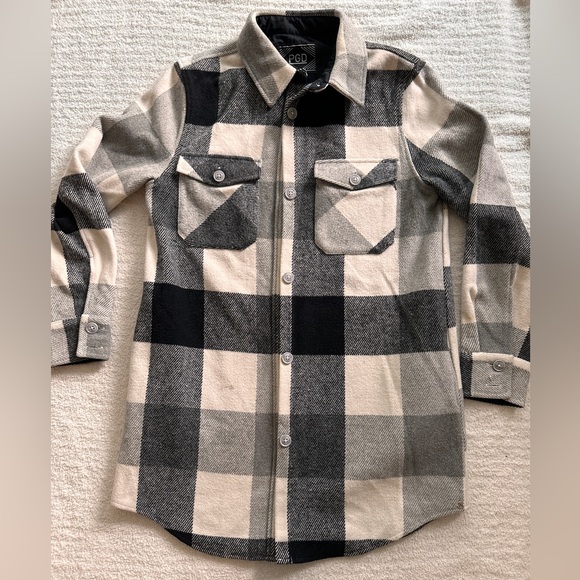 Checkered Shirt Jacket - Picture 8 of 8